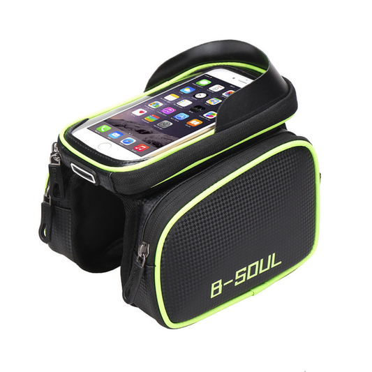 JMT-978890 Bicycle Cell Phone Pouch with Touchscreen Compatibility
