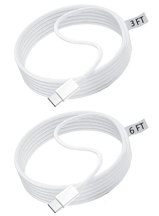 JMT-979018 Apple-Compatible Fast Charger Set with 6ft USB-C to Lightning Cable, Dual 20W Wall Adapter for Efficient Charging
