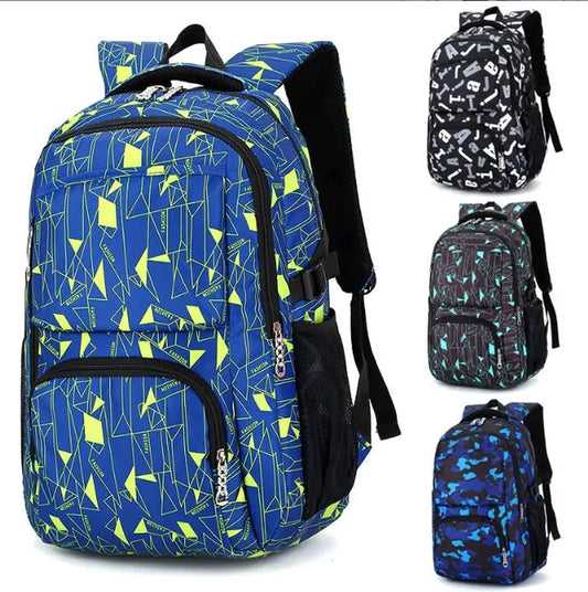JMT-979082 Large Capacity Travel Backpack for Students - Versatile Softback School Bag, Oxford Material, 49*32*18CM