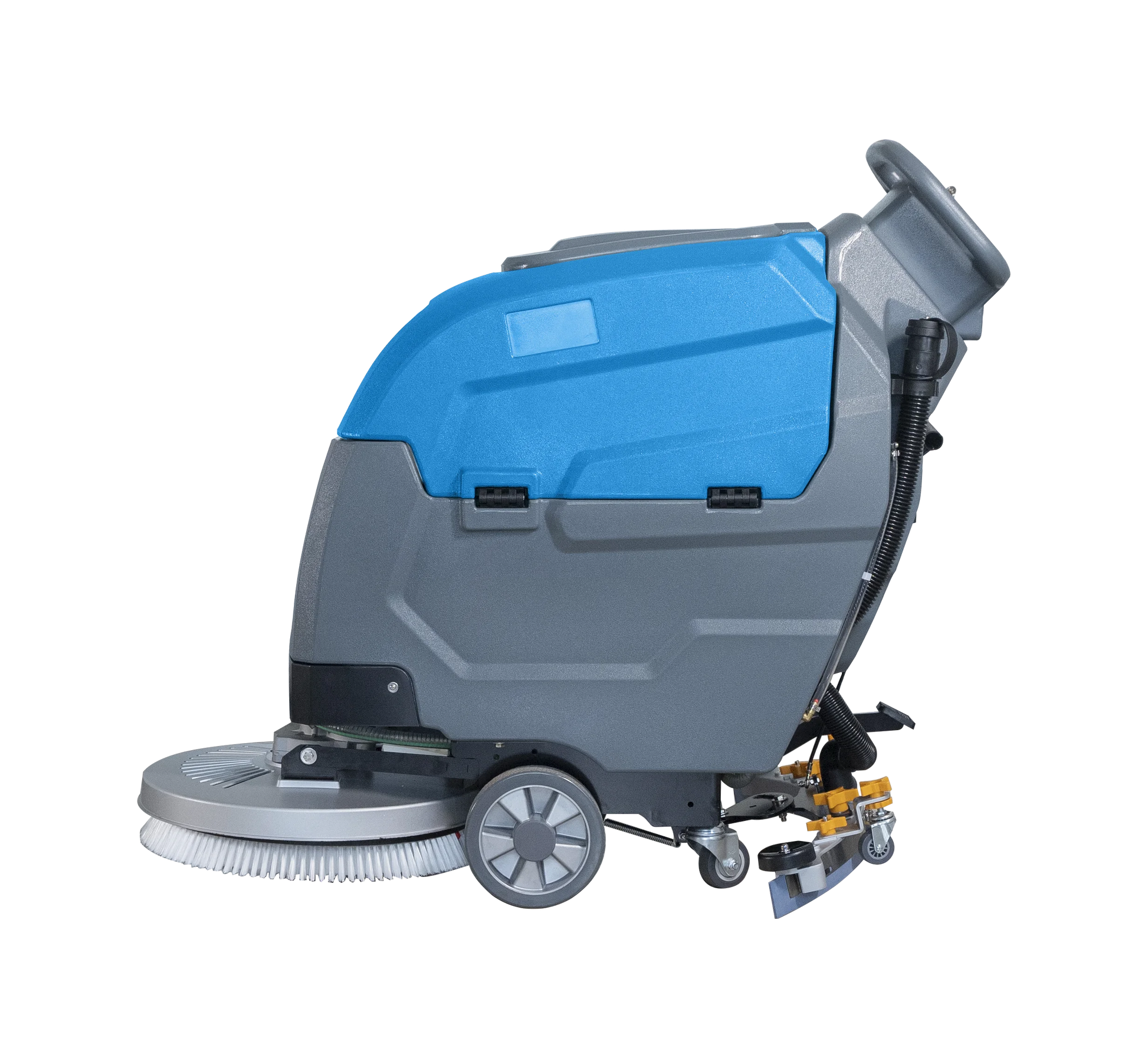JMT-979146 20-Inch Floor Scrubber for Cleaning Rubber Flooring and Concrete Surfaces