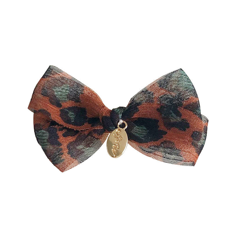 JMT-979210 Mini Bow Hair Clip - Original Design Small Hairpin for Side Hairstyles