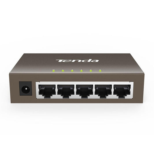 JMT-979338 5-Port Gigabit Ethernet Switch, Model TEG1005D, 10/100/1000 Mbps Networking Hub