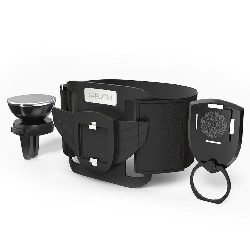 JMT-979530 Universal Magnetic Phone Holder for Bedside and Wall Mounting - Adjustable Metal Bracket