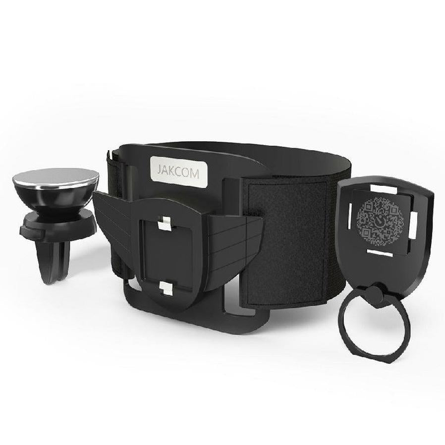 JMT-979530 Universal Magnetic Phone Holder for Bedside and Wall Mounting - Adjustable Metal Bracket