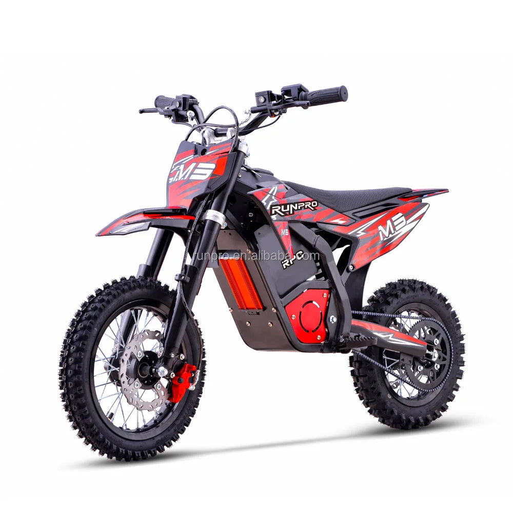 JMT-979594 1300W/1800W 48V Lithium Battery Electric Dirt Bike for Kids and Adults Off-Road Dirt Bike , Top Speed 27.9 mph