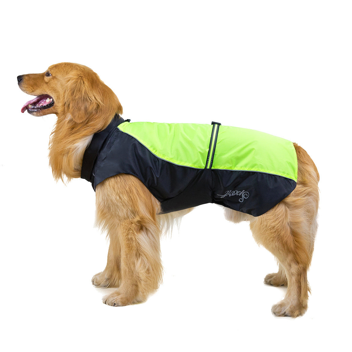 JMT-979594 Extra Large Waterproof Pet Raincoat for Big Dogs - Available in Multiple Colors