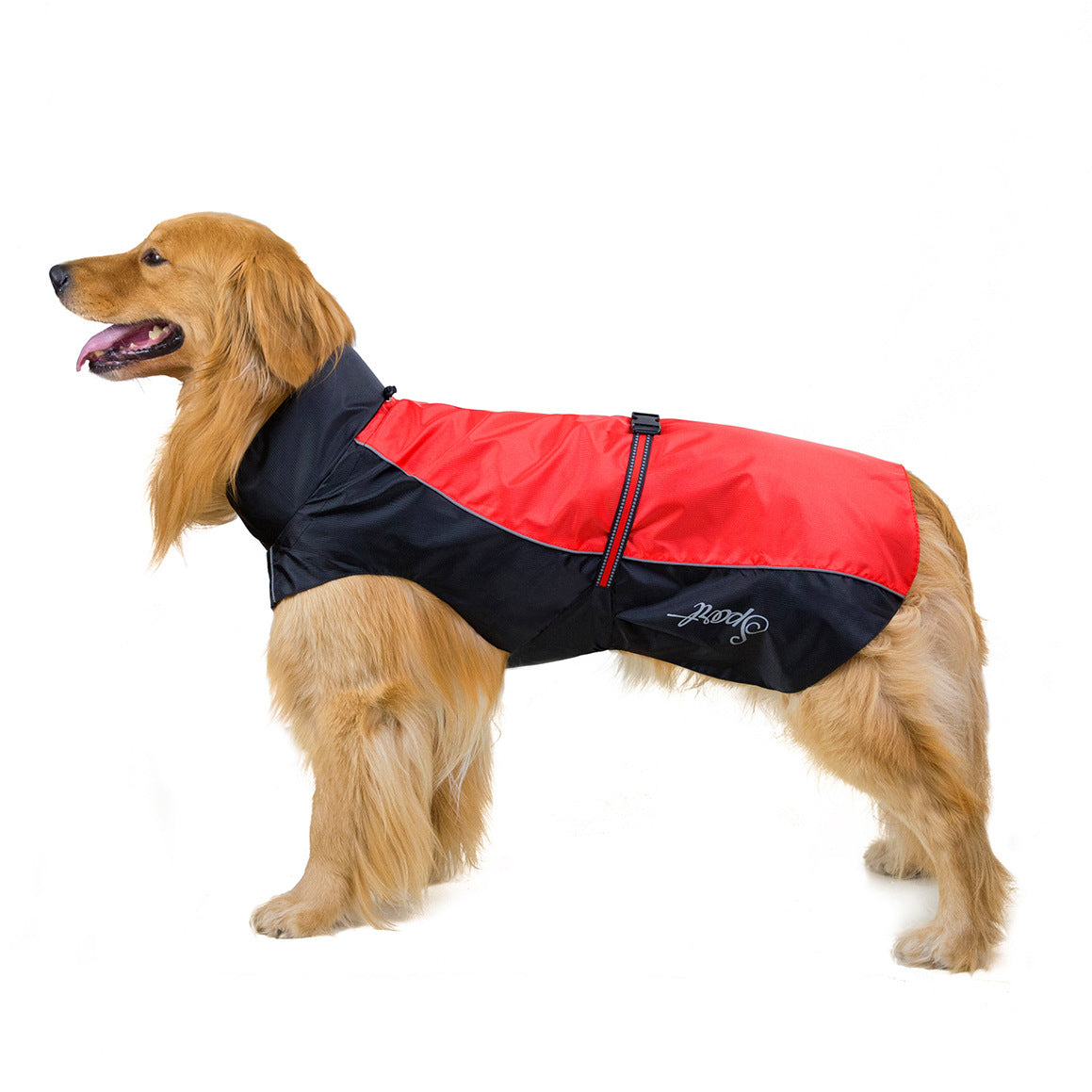 JMT-979594 Extra Large Waterproof Pet Raincoat for Big Dogs - Available in Multiple Colors