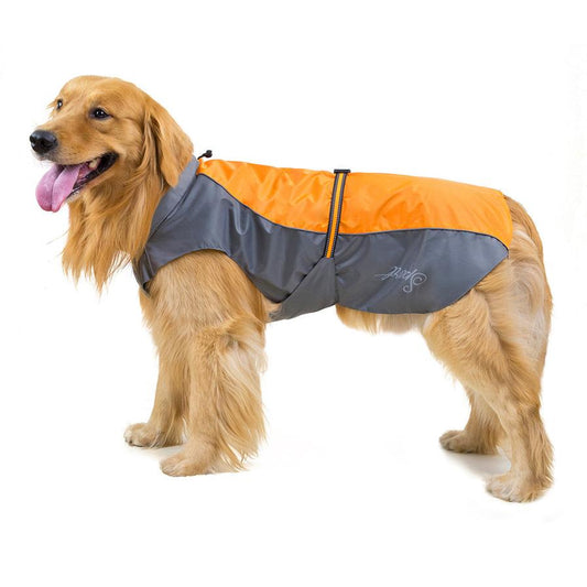 JMT-979594 Extra Large Waterproof Pet Raincoat for Big Dogs - Available in Multiple Colors