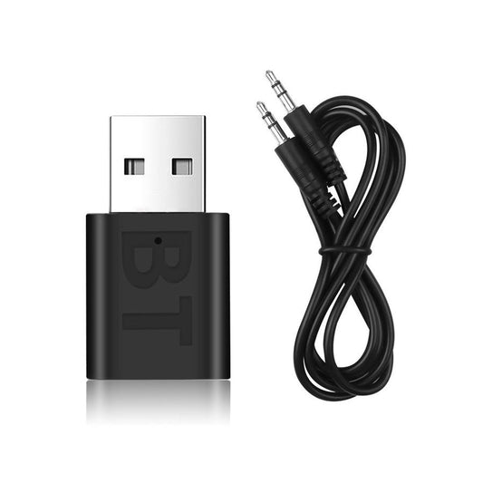 JMT-979850 Bluetooth 5.0 Audio Adapter - 2-in-1 Receiver and Transmitter for TV, Computer, and Car
