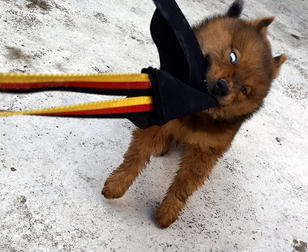 JMT-979978 Dog Training Leather Bite Cloth for Interactive Play and Training with Multi-Purpose Uses