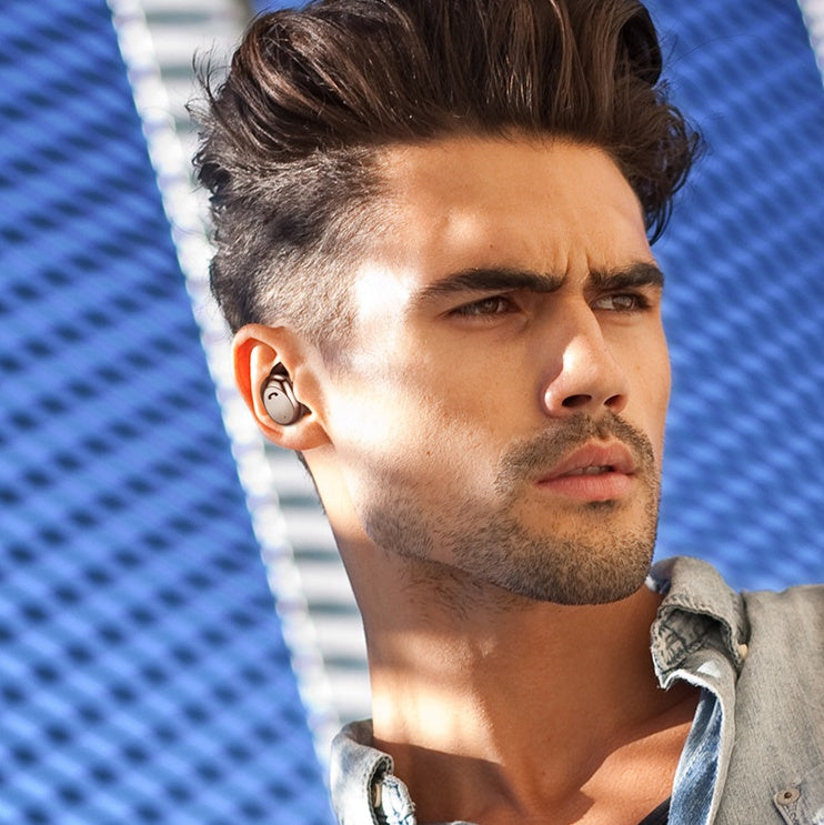 JMT-980490 Wireless Sports Bluetooth Headset with CVC Noise Reduction and Automatic Charging Case