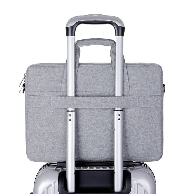 JMT-980554 15.6-Inch Polyester Laptop Bag with Multiple Compartments and Stylish Design