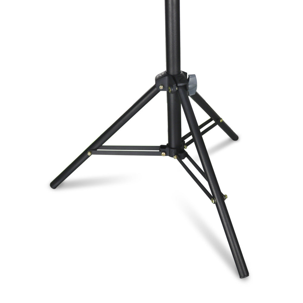 JMT-980682 Adjustable Mobile Phone Tripod Stand for Smartphones and Cameras with Clip, Iron and Plastic Design, 600-1700 mm Height Range, 20 kg Capacity
