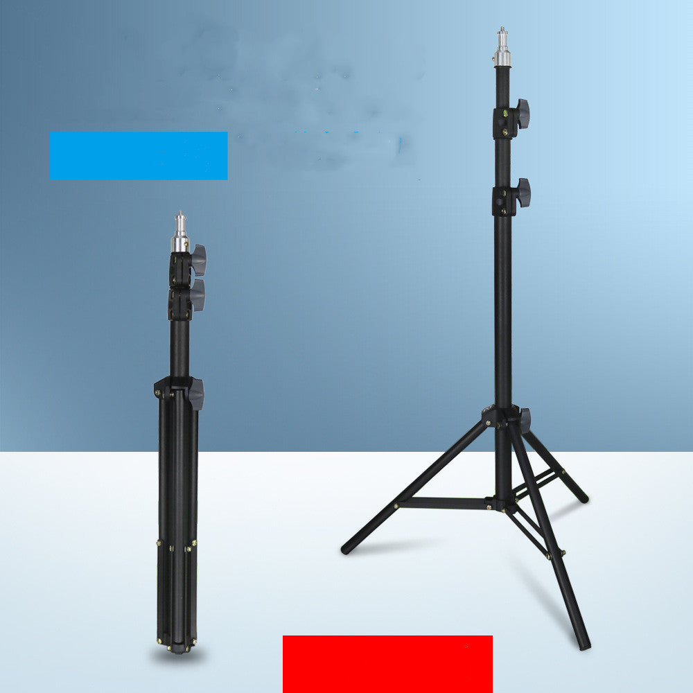JMT-980682 Adjustable Mobile Phone Tripod Stand for Smartphones and Cameras with Clip, Iron and Plastic Design, 600-1700 mm Height Range, 20 kg Capacity