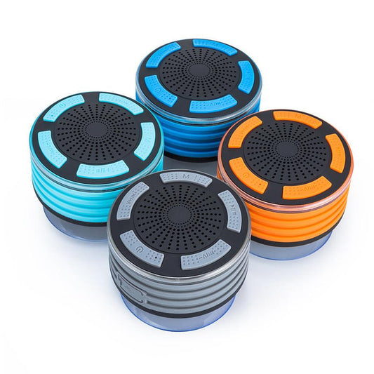 JMT-981002 Waterproof Bluetooth Speaker with 5W Output, 4-5 Hours Playtime, and Built-in Lithium Battery