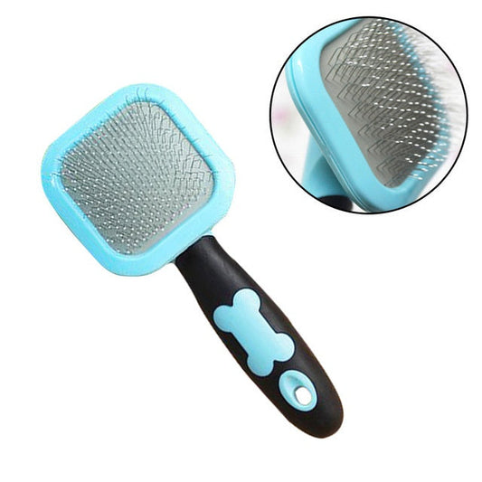 JMT-981066 Pet Grooming Brush for Dogs and Cats, Slicker Comb with Comfort Grip Handle for Easy Brushing and Massage