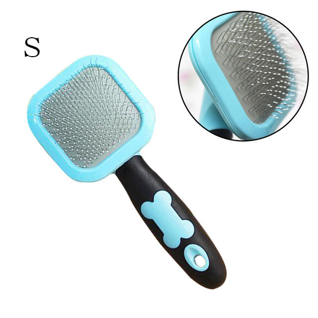 JMT-981066 Pet Grooming Brush for Dogs and Cats, Slicker Comb with Comfort Grip Handle for Easy Brushing and Massage