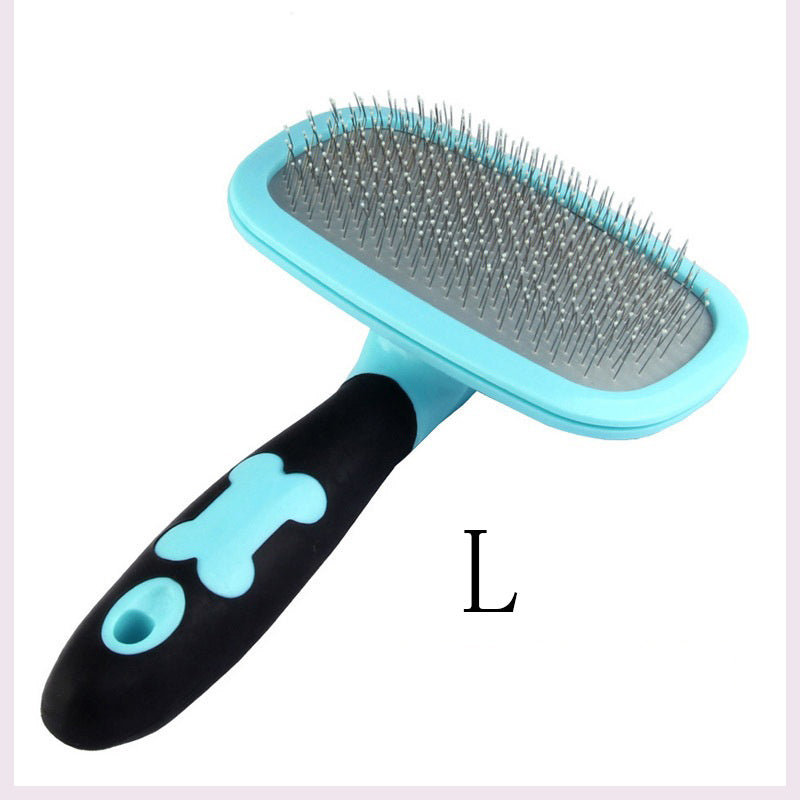 JMT-981066 Pet Grooming Brush for Dogs and Cats, Slicker Comb with Comfort Grip Handle for Easy Brushing and Massage