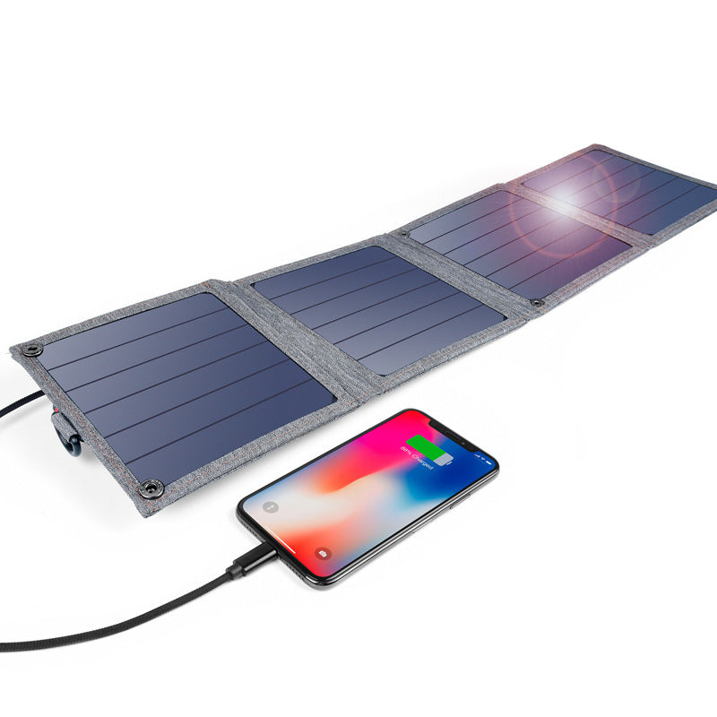 JMT-981322 Solar Charger for Mobile Phones and Tablets - USB Interface, 5V, 3000mA Output