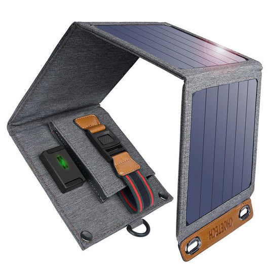 JMT-981322 Solar Charger for Mobile Phones and Tablets - USB Interface, 5V, 3000mA Output