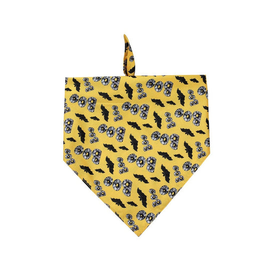 JMT-981450 Halloween Dog Bib Triangle Towel - Polyester Saliva Towel for Dogs in Various Styles