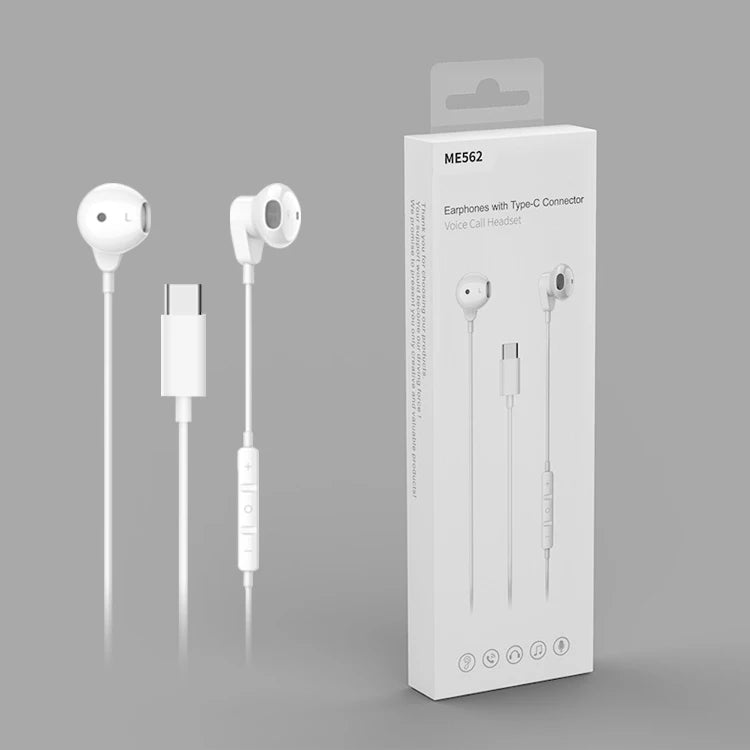 JMT-981642 Wired In-Ear Earphones with Microphone and Volume Control for iPhone 15 - Super Bass Sound