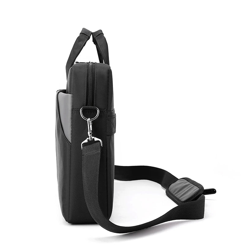 JMT-981706 Large Capacity Laptop Briefcase for 15.6 Inch and 14 Inch Devices, Single Shoulder Design