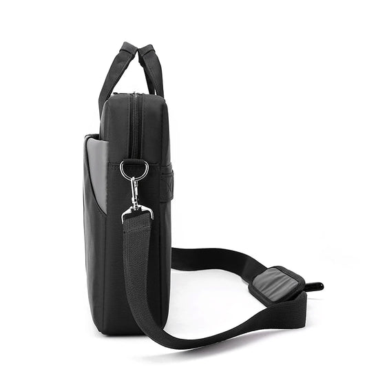 JMT-981706 Large Capacity Laptop Briefcase for 15.6 Inch and 14 Inch Devices, Single Shoulder Design