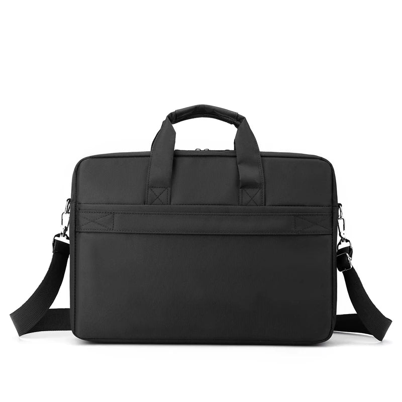 JMT-981706 Large Capacity Laptop Briefcase for 15.6 Inch and 14 Inch Devices, Single Shoulder Design