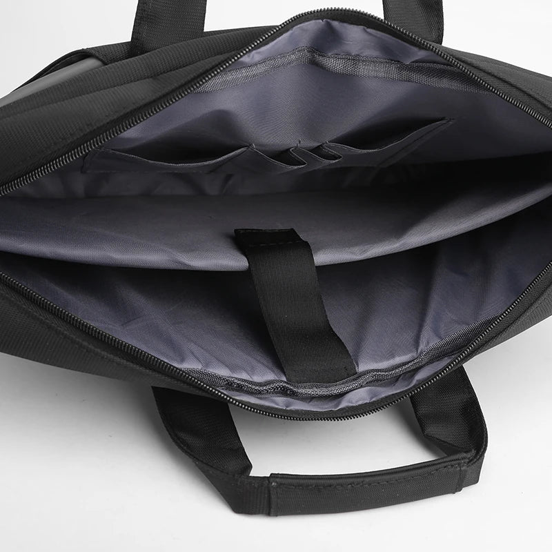 JMT-981706 Large Capacity Laptop Briefcase for 15.6 Inch and 14 Inch Devices, Single Shoulder Design