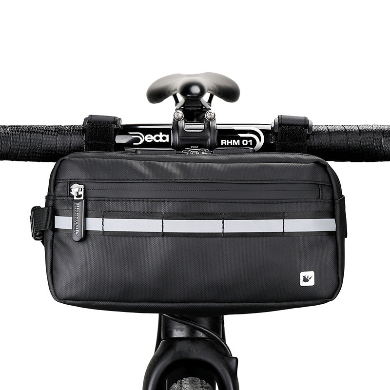 JMT-981898 Water-Repellent Bicycle Front Bag with Triangle Design for Convenient Storage