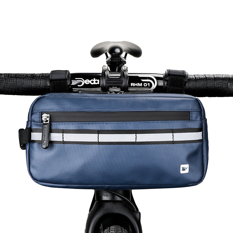 JMT-981898 Water-Repellent Bicycle Front Bag with Triangle Design for Convenient Storage