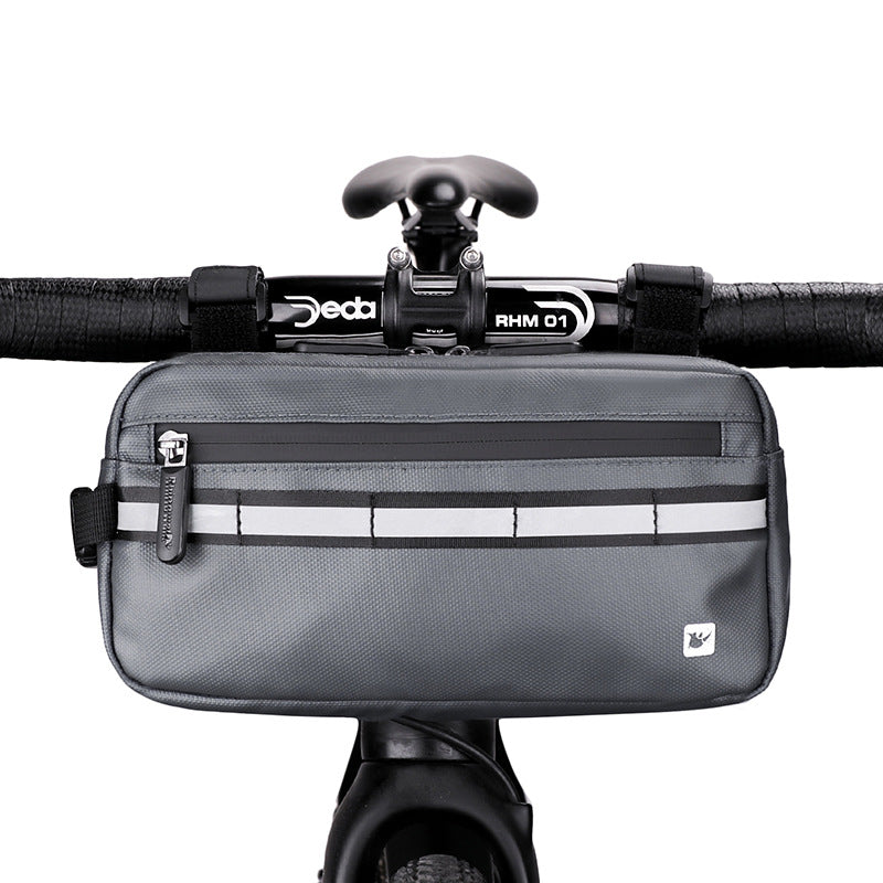 JMT-981898 Water-Repellent Bicycle Front Bag with Triangle Design for Convenient Storage