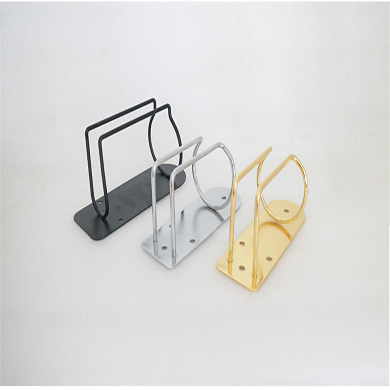 JMT-981962 Electric Hair Clipper Holder Rack - Stainless Steel Stand for Barbershops and Home Use in Silver and Gold