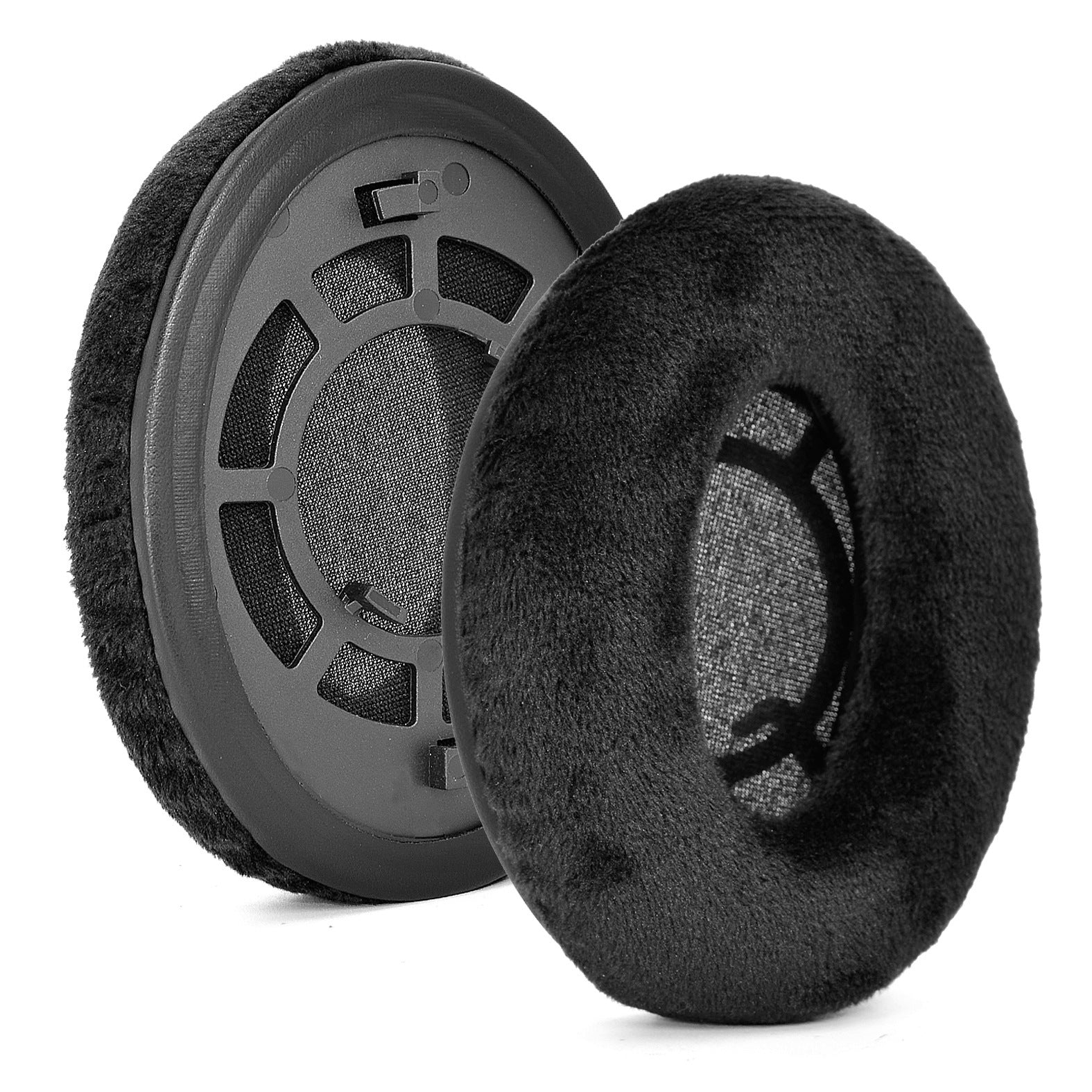 JMT-981962 Velvet Snap-On Sponge Ear Tips for SENHAI Sennheiser RS100/110/115/117/119 Earmuffs