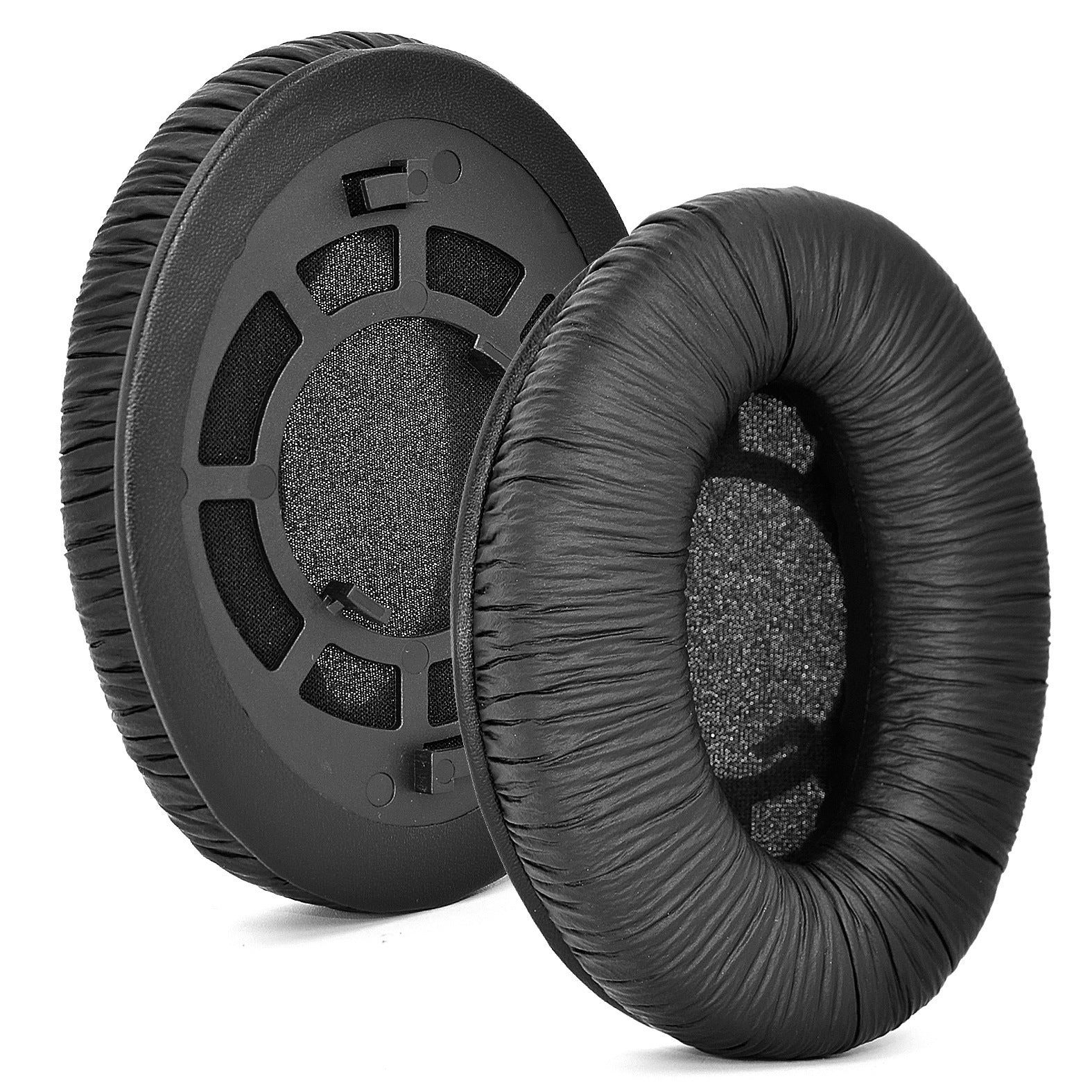 JMT-981962 Velvet Snap-On Sponge Ear Tips for SENHAI Sennheiser RS100/110/115/117/119 Earmuffs