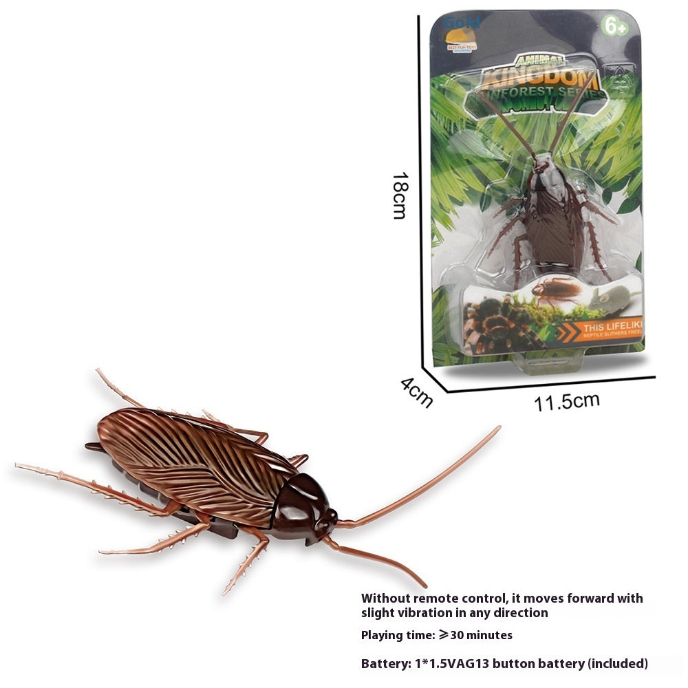 JMT-981962 Vibrating Simulation Toy for Pets - Cockroach, Tarantula, Mouse & Dragonfly