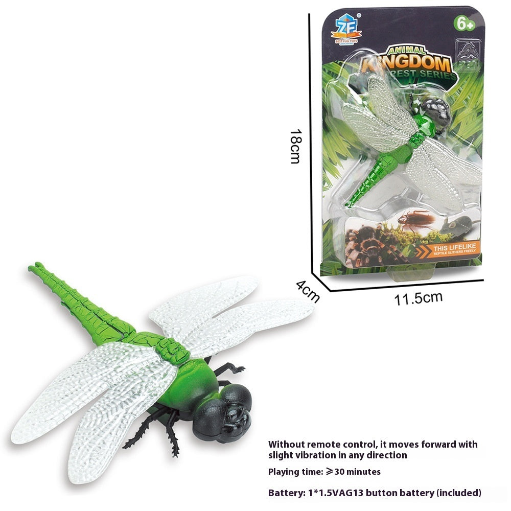 JMT-981962 Vibrating Simulation Toy for Pets - Cockroach, Tarantula, Mouse & Dragonfly