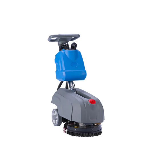 JMT-982090 24V Mini Industrial Walk-Behind Floor Scrubber - Electric Cleaning Machine for Effective Cleaning in Various Settings