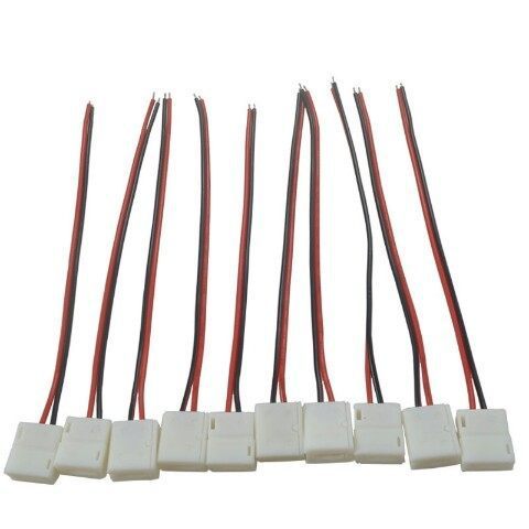 JMT-982154 Solder-free Waterproof Buckle LED Light Connection Set with 3528/5050/5630 Adapter Options