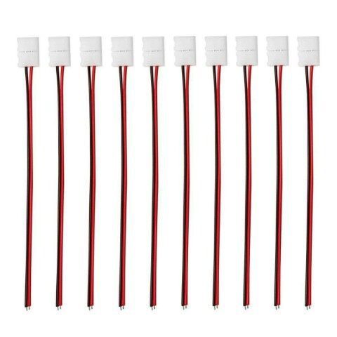 JMT-982154 Solder-free Waterproof Buckle LED Light Connection Set with 3528/5050/5630 Adapter Options