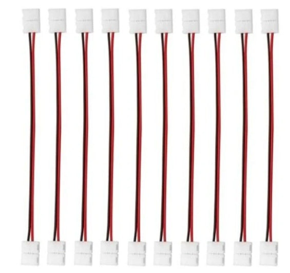 JMT-982154 Solder-free Waterproof Buckle LED Light Connection Set with 3528/5050/5630 Adapter Options