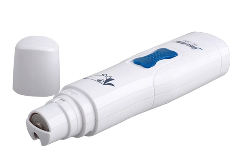 JMT-982218 Electric Pet Nail Grinder for Dogs and Cats - Safe, Quiet, and Effective Nail Clipper with Two Grinding Ports