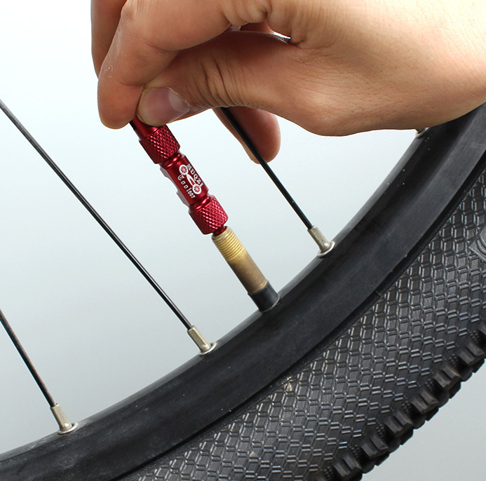 JMT-982666 Bicycle Valve Tube Extension Adapter for Enhanced Inflation Access