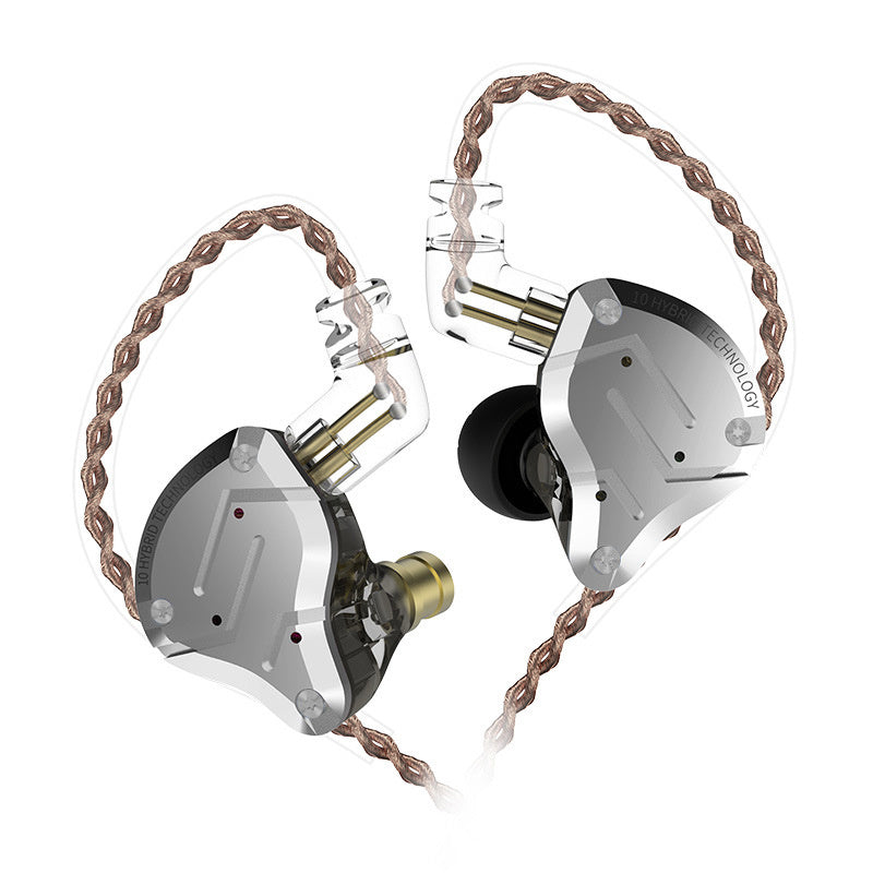 JMT-982794 In-Ear Metal Earphones with 3.5mm L-Bend Plug, 24Ω Impedance, and Wide Frequency Range 7-40000Hz