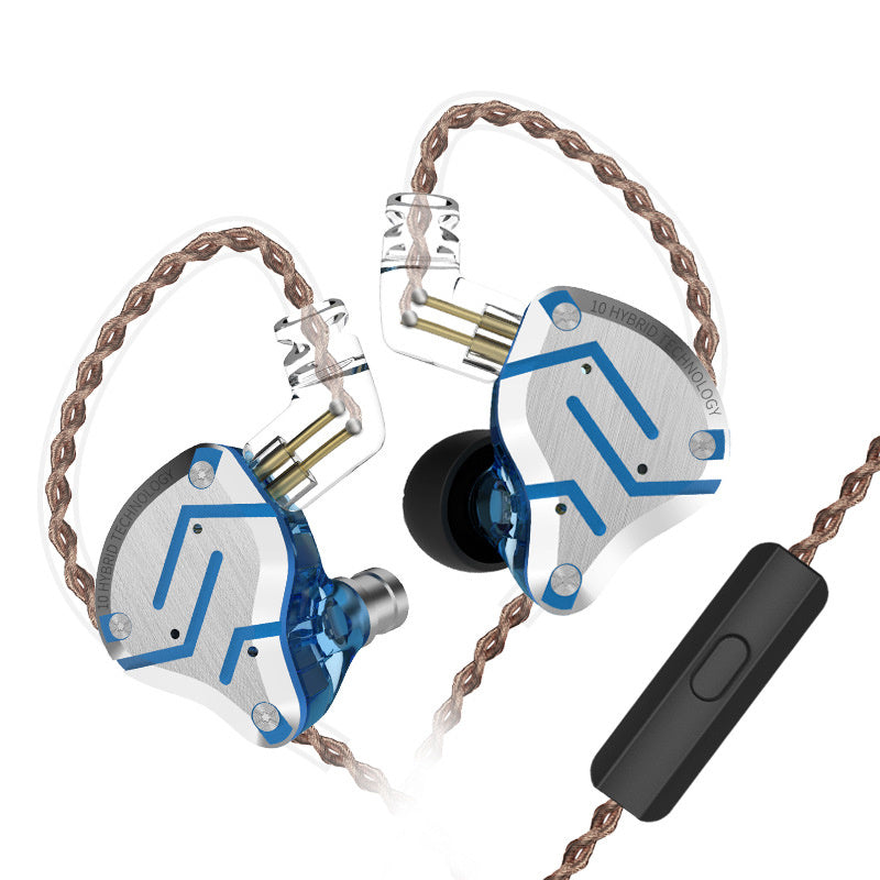 JMT-982794 In-Ear Metal Earphones with 3.5mm L-Bend Plug, 24Ω Impedance, and Wide Frequency Range 7-40000Hz
