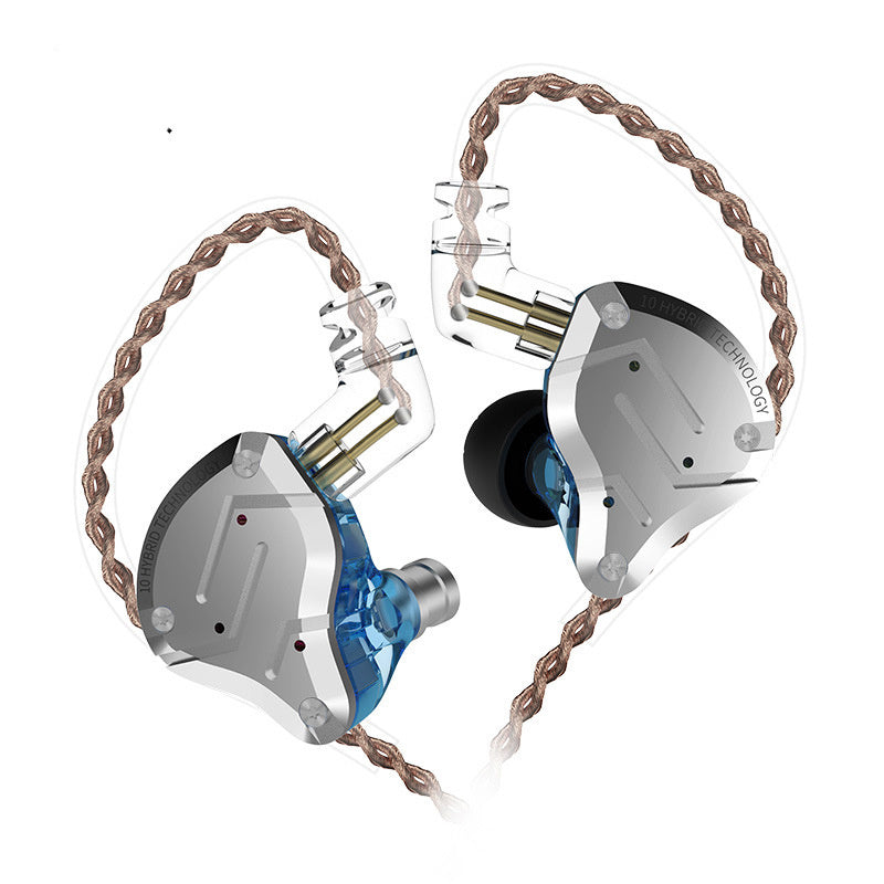 JMT-982794 In-Ear Metal Earphones with 3.5mm L-Bend Plug, 24Ω Impedance, and Wide Frequency Range 7-40000Hz
