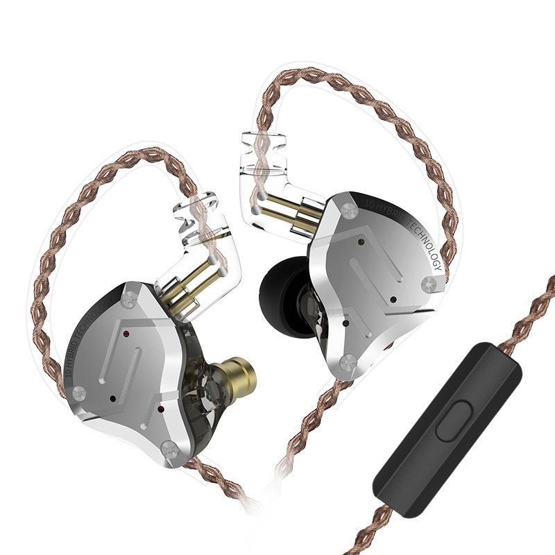 JMT-982794 In-Ear Metal Earphones with 3.5mm L-Bend Plug, 24Ω Impedance, and Wide Frequency Range 7-40000Hz