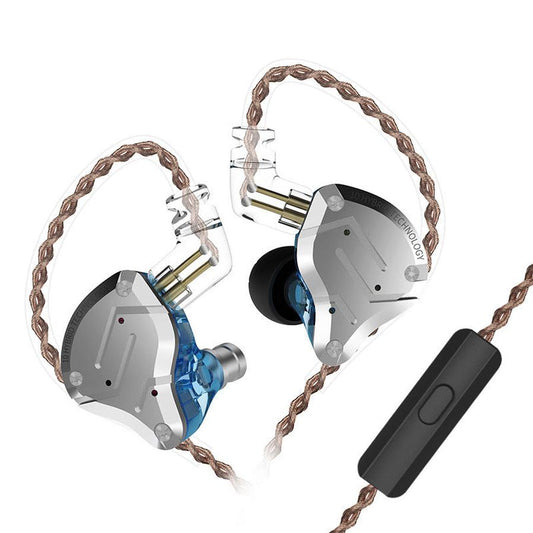 JMT-982794 In-Ear Metal Earphones with 3.5mm L-Bend Plug, 24Ω Impedance, and Wide Frequency Range 7-40000Hz