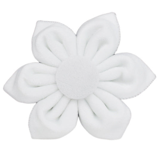 JMT-983626 Velvet Fabric Dog Collar with Leash, Bow, Flower, Dog Vest, and Poop Bag